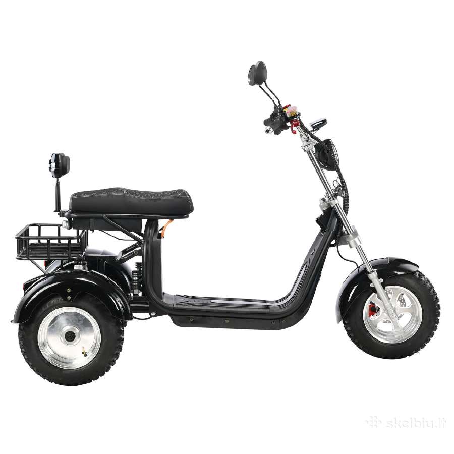 Elektrinis triratis cioperis citycoco 4000w - nuotraukos Nr. 3