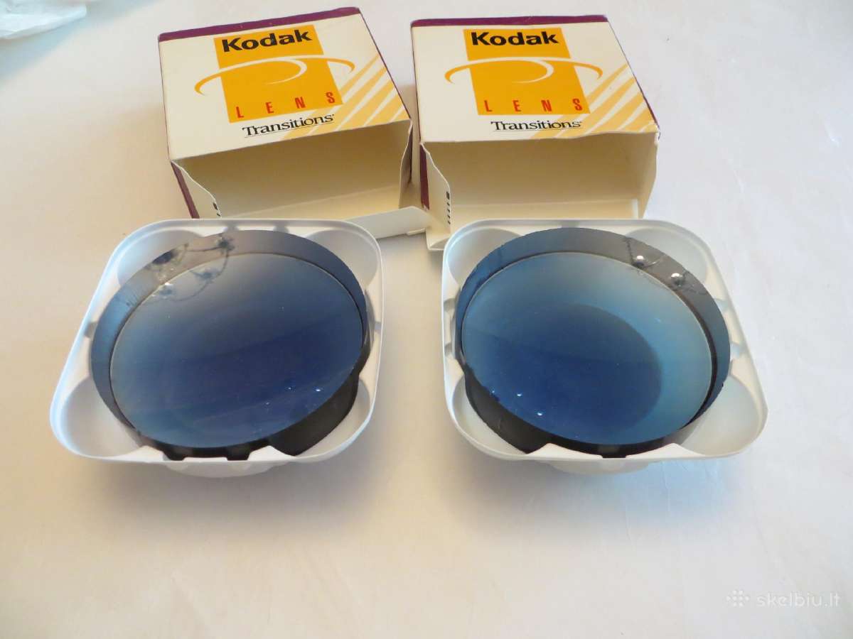 Lęšiai akiniams Kodak plastiko fotochrominiai - nuotraukos Nr. 5