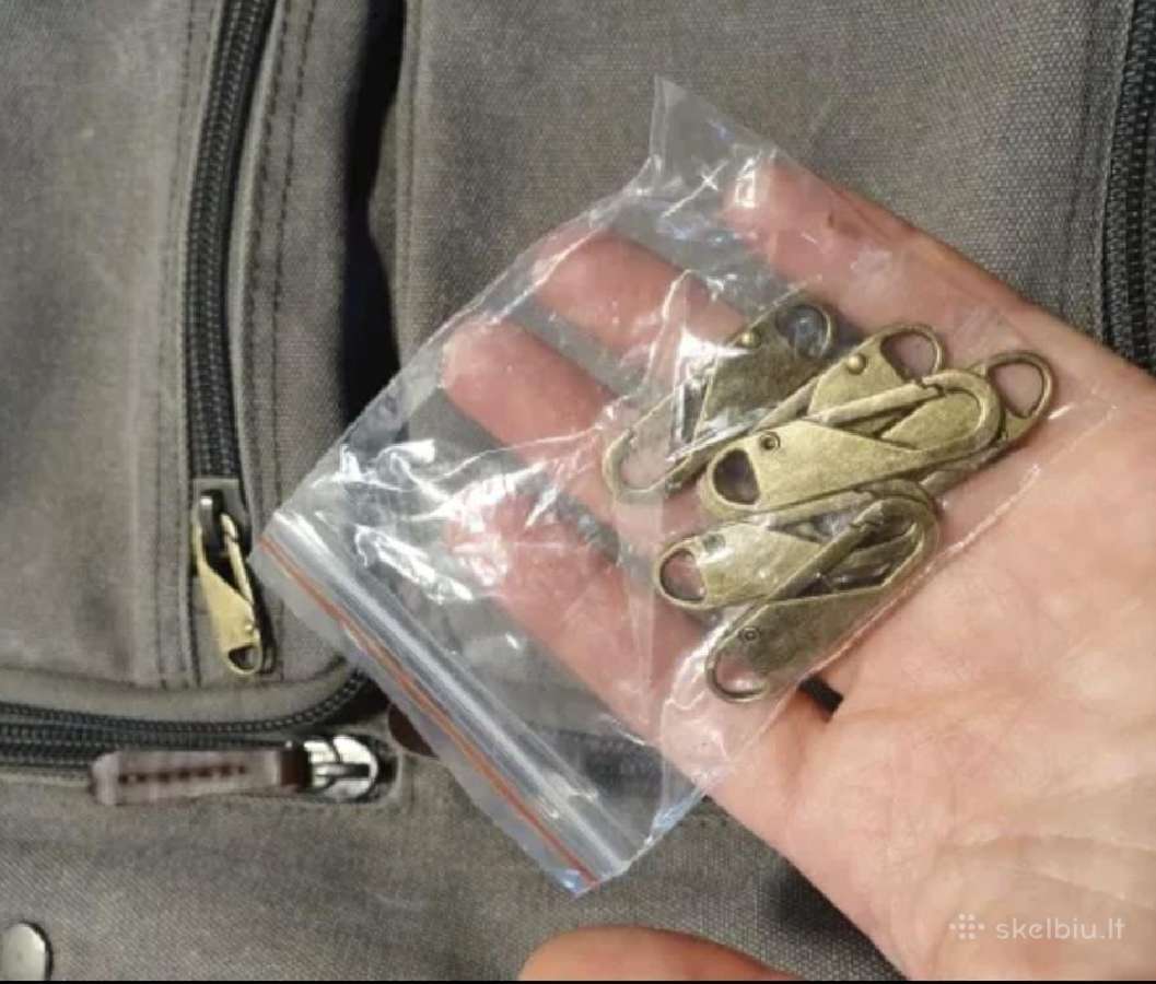 Zalvariniai užtrauktukų laikikliai