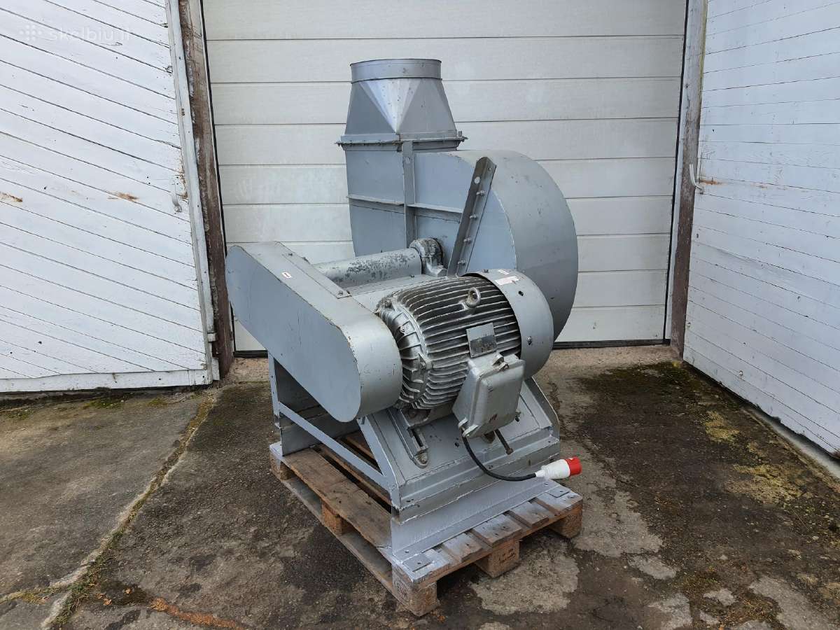 30 kw pjuvenų nusiurbimo ištraukimo ventiliatorius - nuotraukos Nr. 3