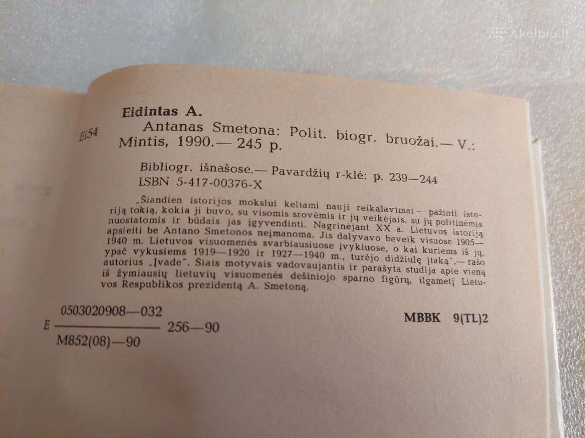 Antanas Smetona - nuotraukos Nr. 3