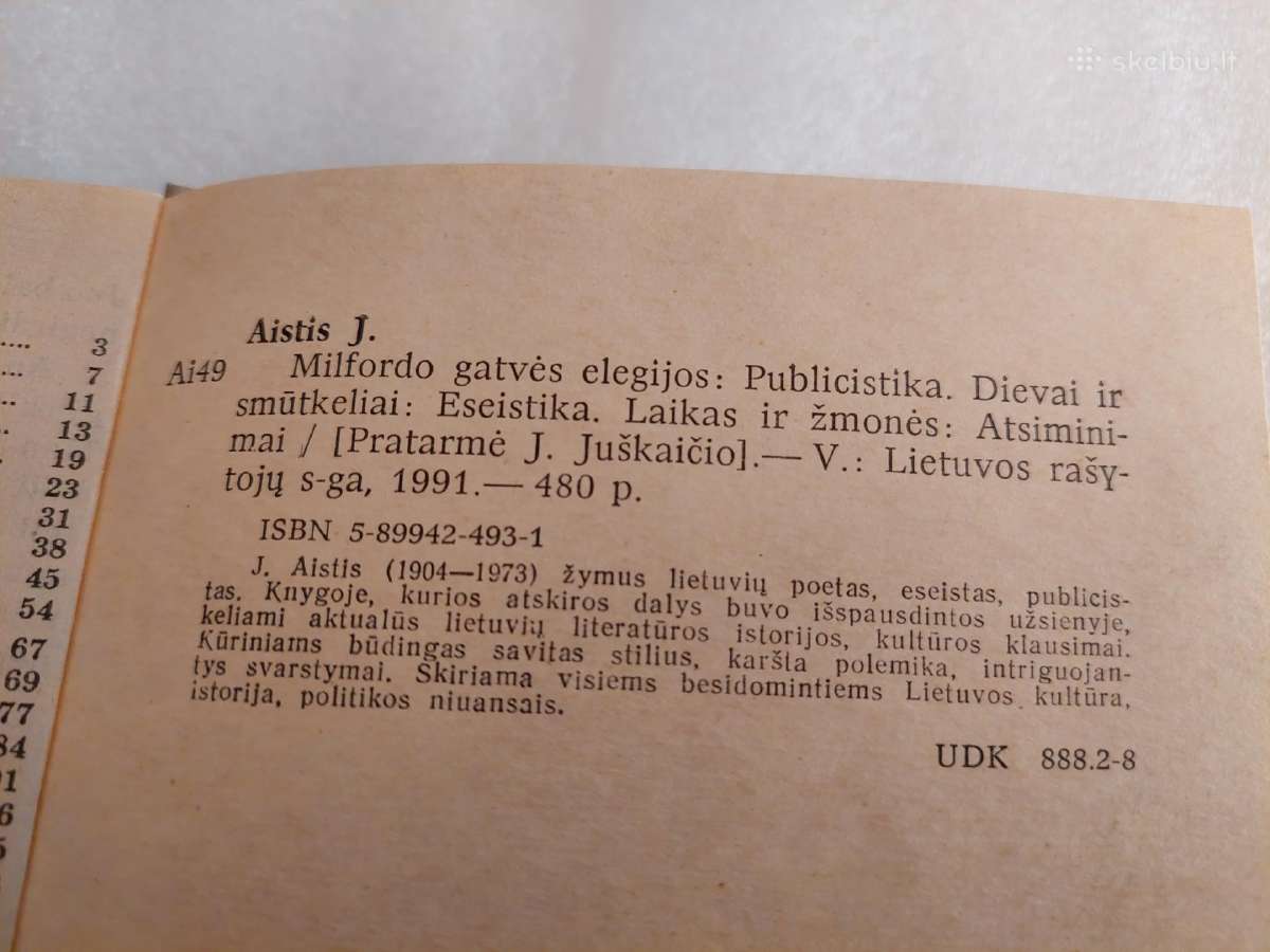 Milfordo gatvės elegijos - nuotraukos Nr. 3