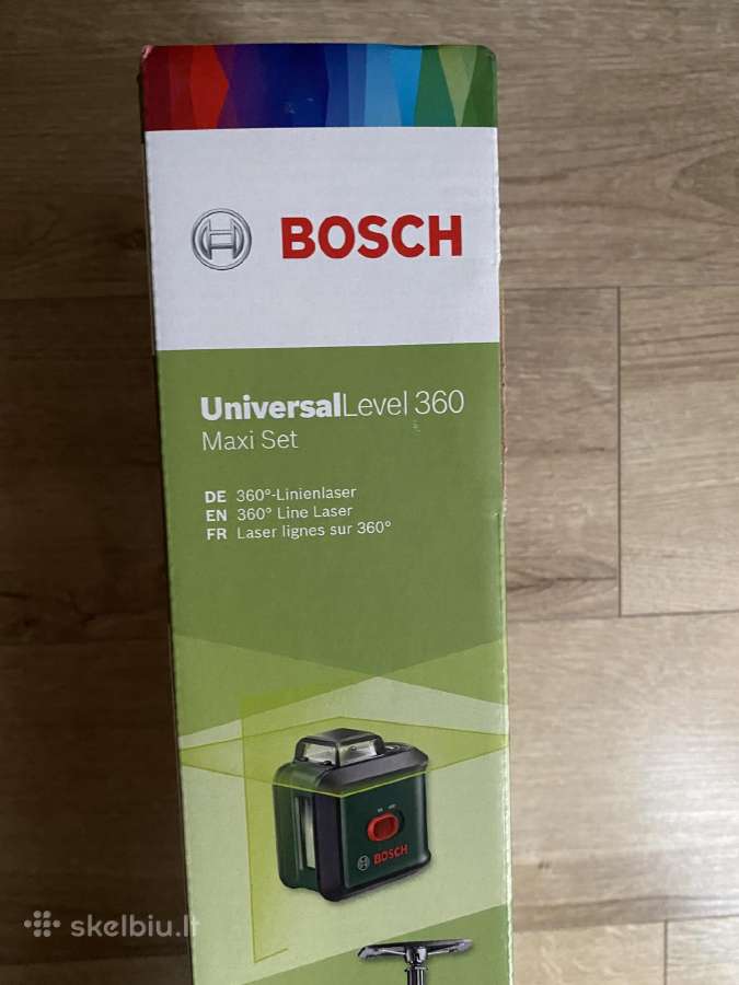 Parsidu lazerini Nivelyra Boschuniversal Level360 - nuotraukos Nr. 6