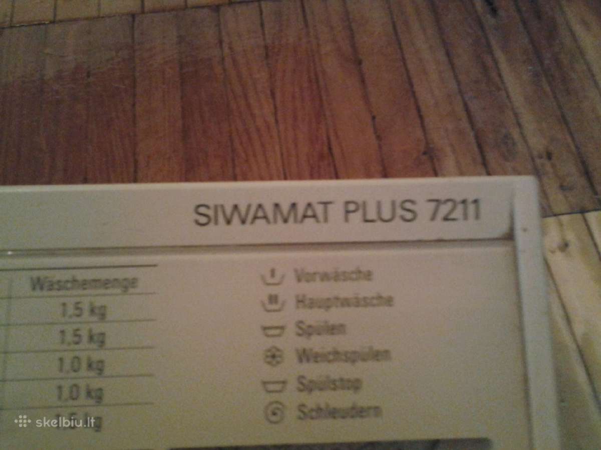 Siemens 7211 dalimis. - nuotraukos Nr. 2