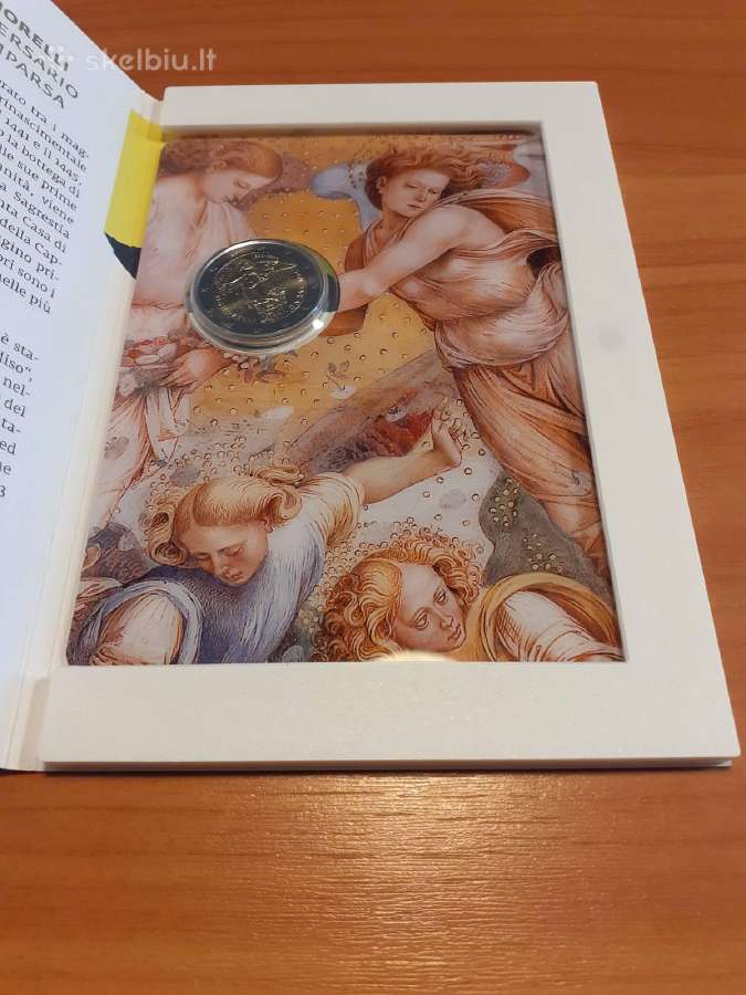 Nauja San Marino proginė 2 eur moneta