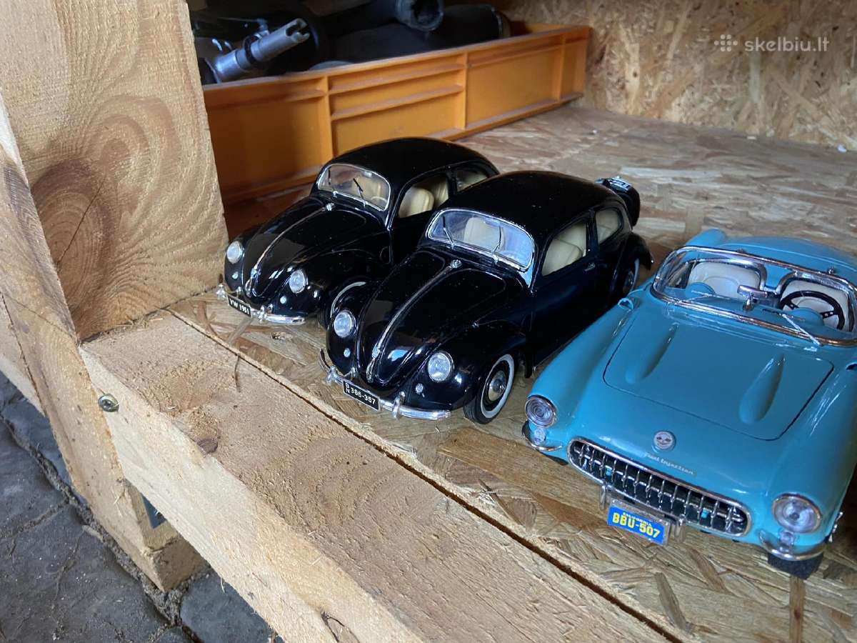 Vw vabalai vabalas beetle 1:18 modeliai retro - nuotraukos Nr. 2