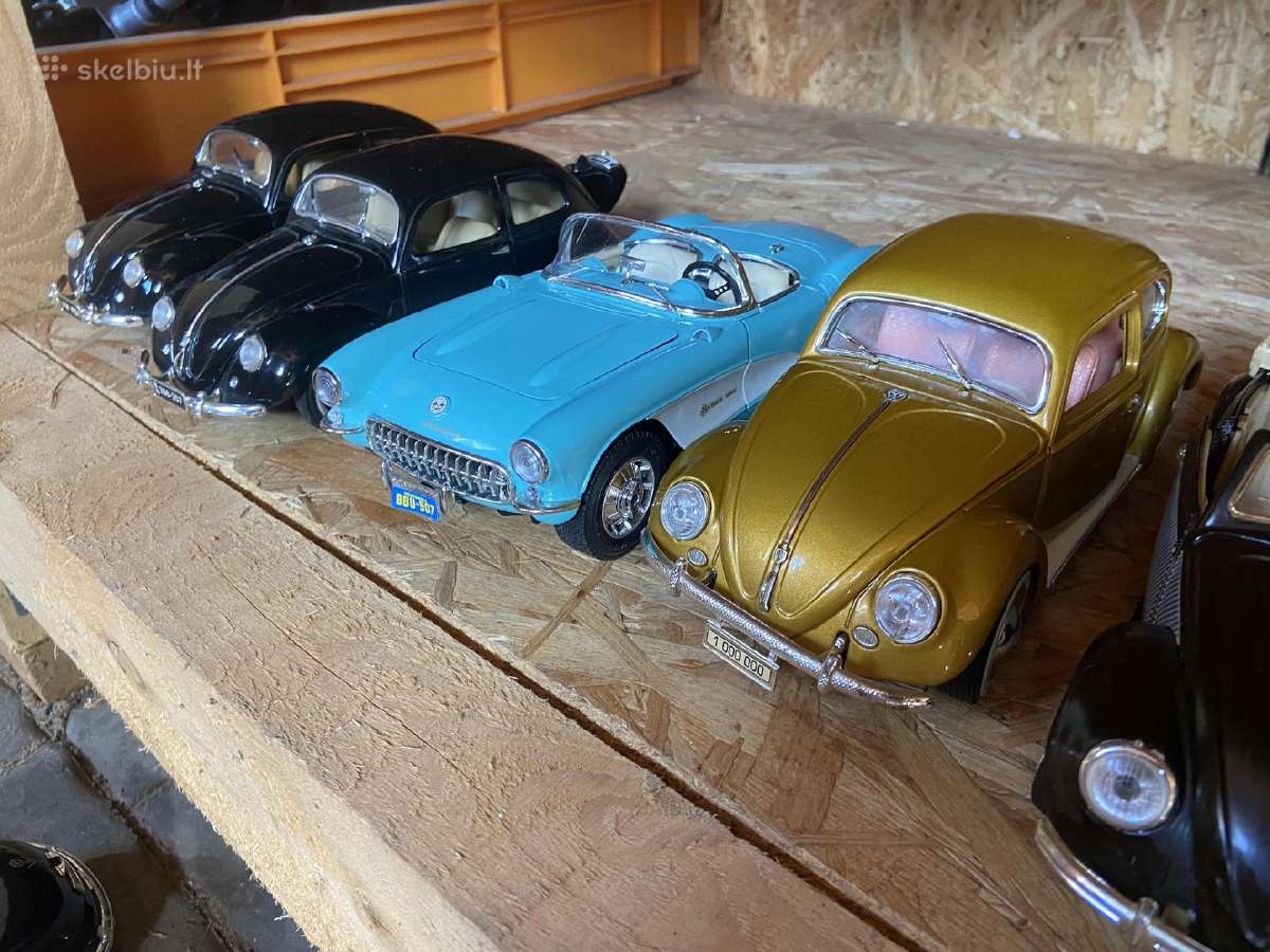 Vw vabalai vabalas beetle 1:18 modeliai retro - nuotraukos Nr. 3