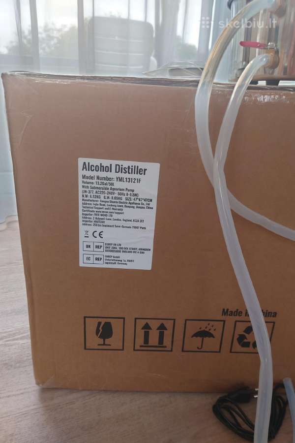 Vandens alkoholio distiliatorius 50 l. - nuotraukos Nr. 6