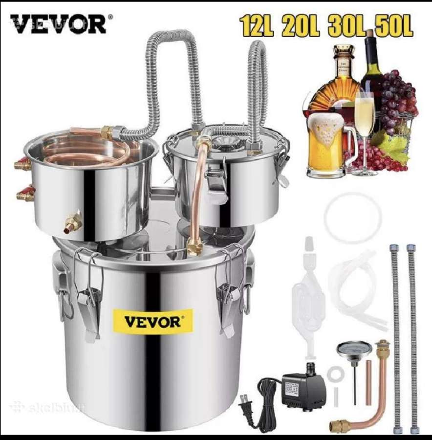 Vandens alkoholio distiliatorius 50 l. - nuotraukos Nr. 9