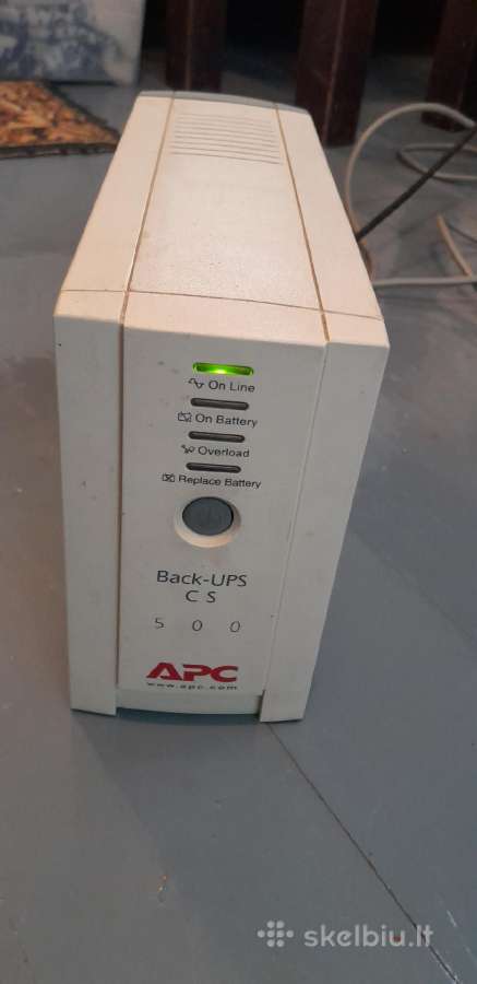 Nepertraukiamo maitinimo blokai Apc Ups 500