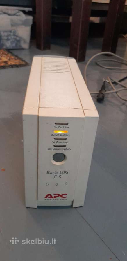 Nepertraukiamo maitinimo blokai Apc Ups 500 - nuotraukos Nr. 2