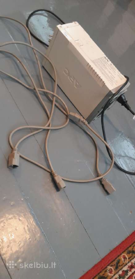 Nepertraukiamo maitinimo blokai Apc Ups 500 - nuotraukos Nr. 8