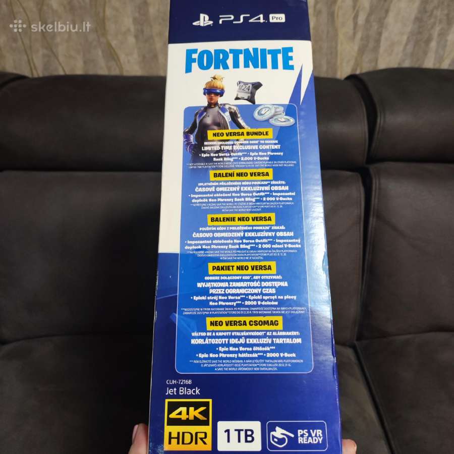 Ps4 Pro 1 TB - nuotraukos Nr. 3
