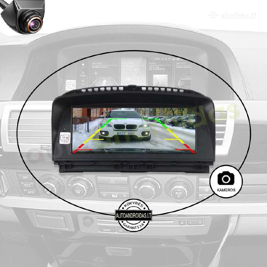 Bmw 7 E65 E66 2004-09 Android multimedia WiFi/GPS - nuotraukos Nr. 7