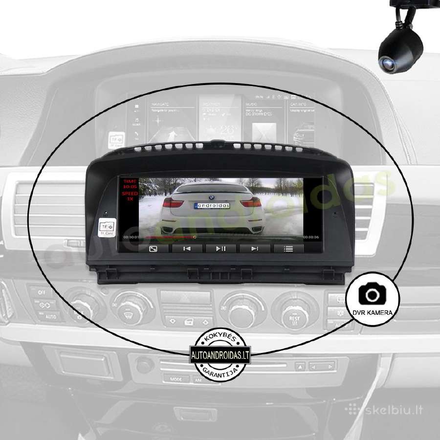 Bmw 7 E65 E66 2004-09 Android multimedia WiFi/GPS - nuotraukos Nr. 8