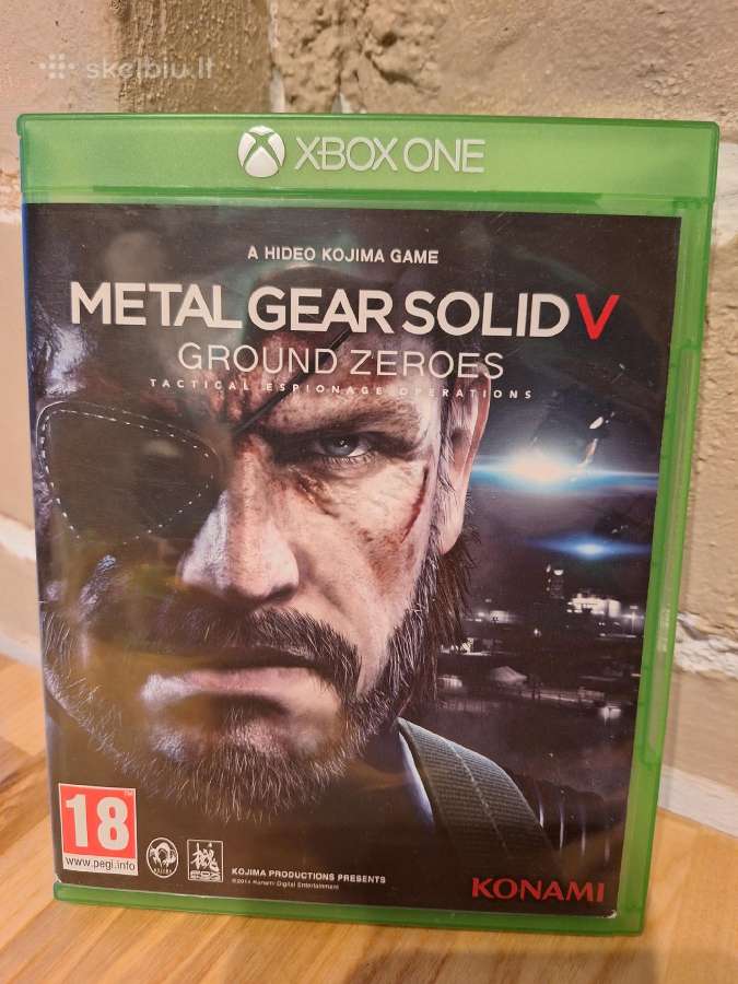 Metal Gear Solid V: Ground Zeroe (Xbox One X Game)
