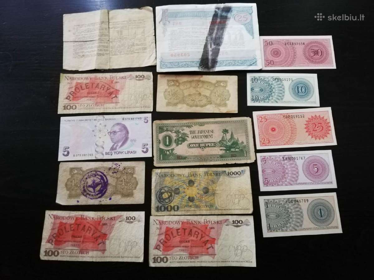 Banknotai - nuotraukos Nr. 2