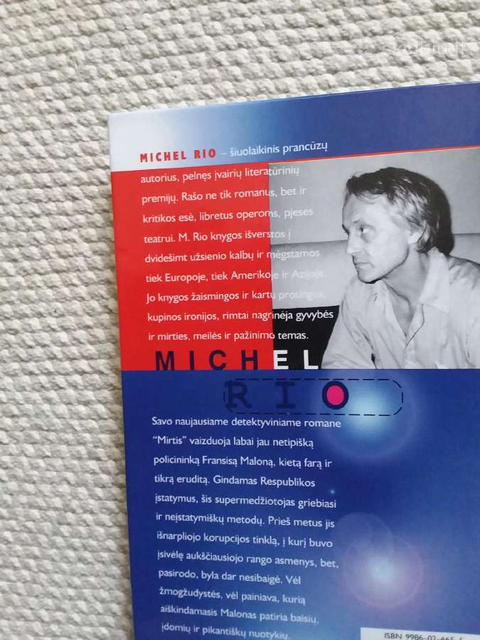 Michel Rio Mirtis: Francis Malono Tyrimas 1999 m. - nuotraukos Nr. 3