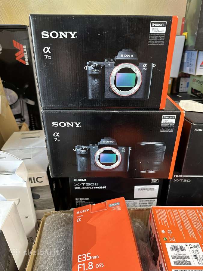 Sony alpha 7 II ilce-7m2k body naujas - nuotraukos Nr. 4