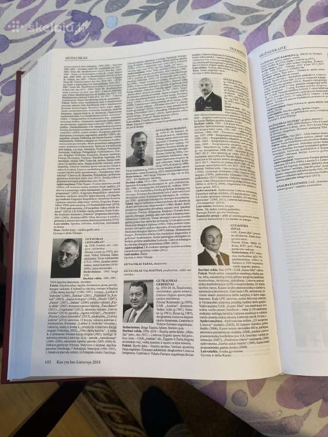 Parduodamas albumas Kas yra kas Lietuvoje 2018 m. - nuotraukos Nr. 4