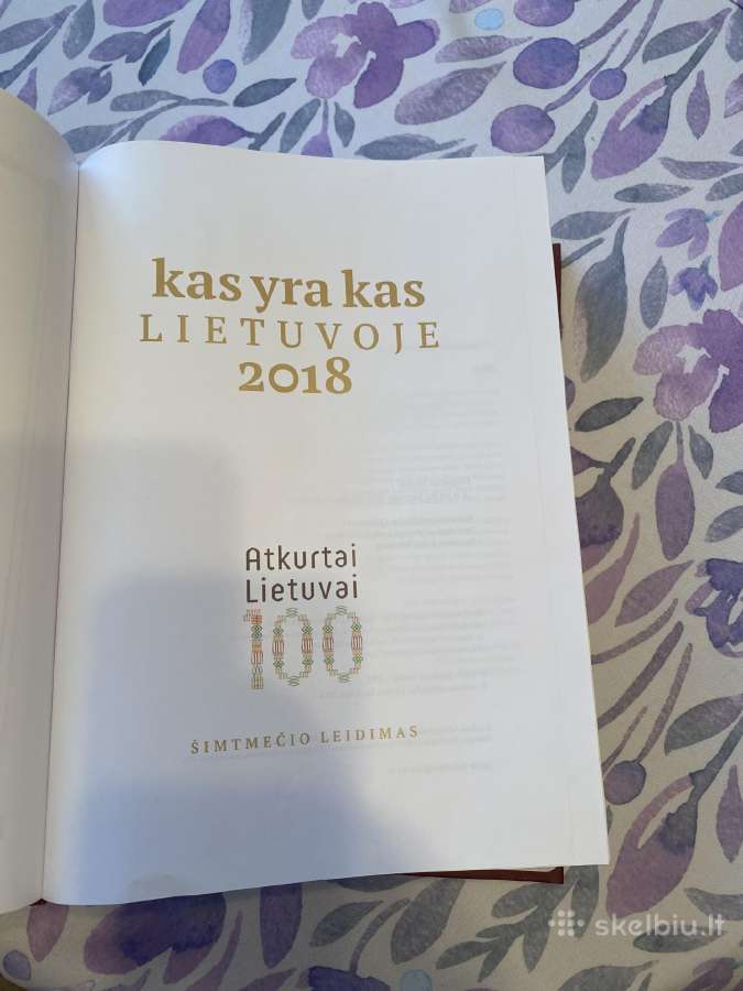 Parduodamas albumas Kas yra kas Lietuvoje 2018 m. - nuotraukos Nr. 5
