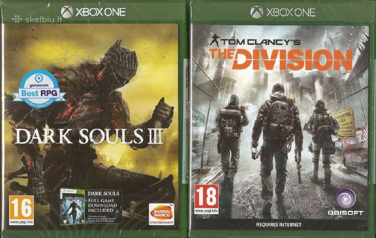 Xbox One originalūs žaidimai ir priedai - nuotraukos Nr. 2