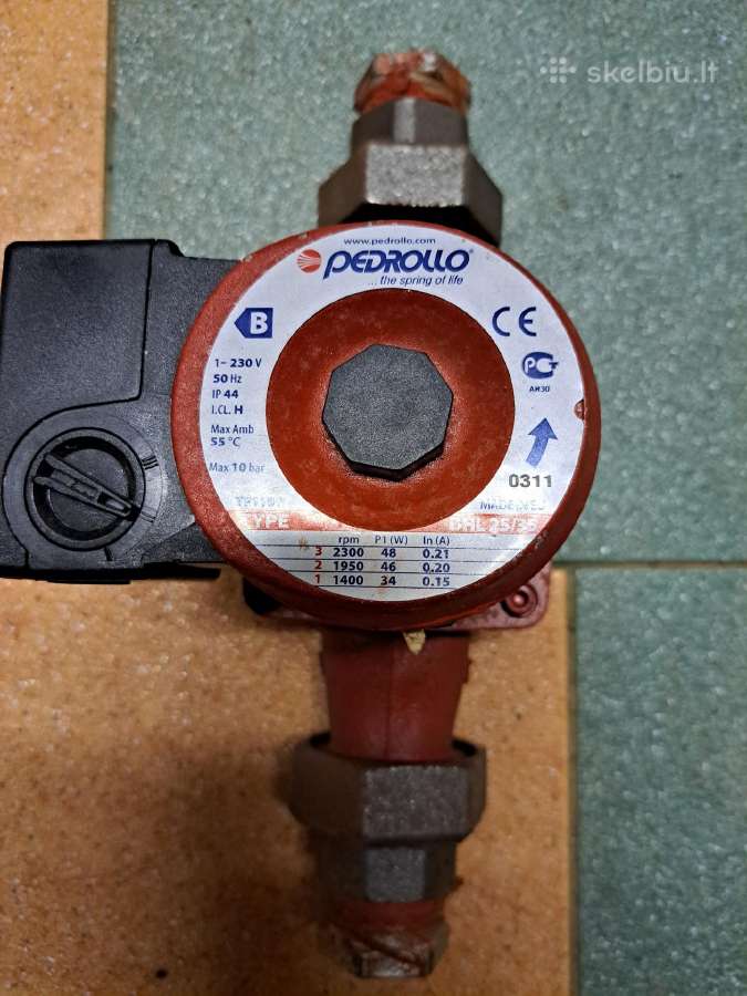 Cirkuliacinis siurblys Pedrollo Dhl 25/35