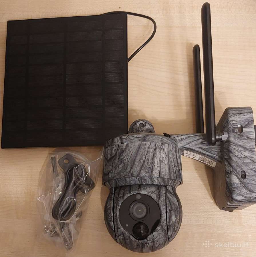 Sukineima 4G kamera su saules panele - nuotraukos Nr. 2