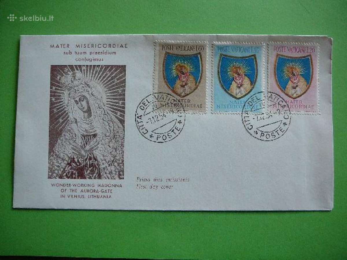 Vatikanas Ausros vartai Lietuva 1954 Pdv549j
