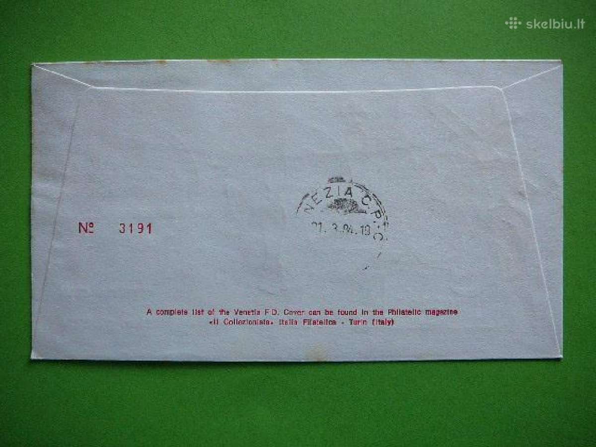 Vatikanas Sv. Kazimieras Lietuva 1984 Fdc841r1 - nuotraukos Nr. 2