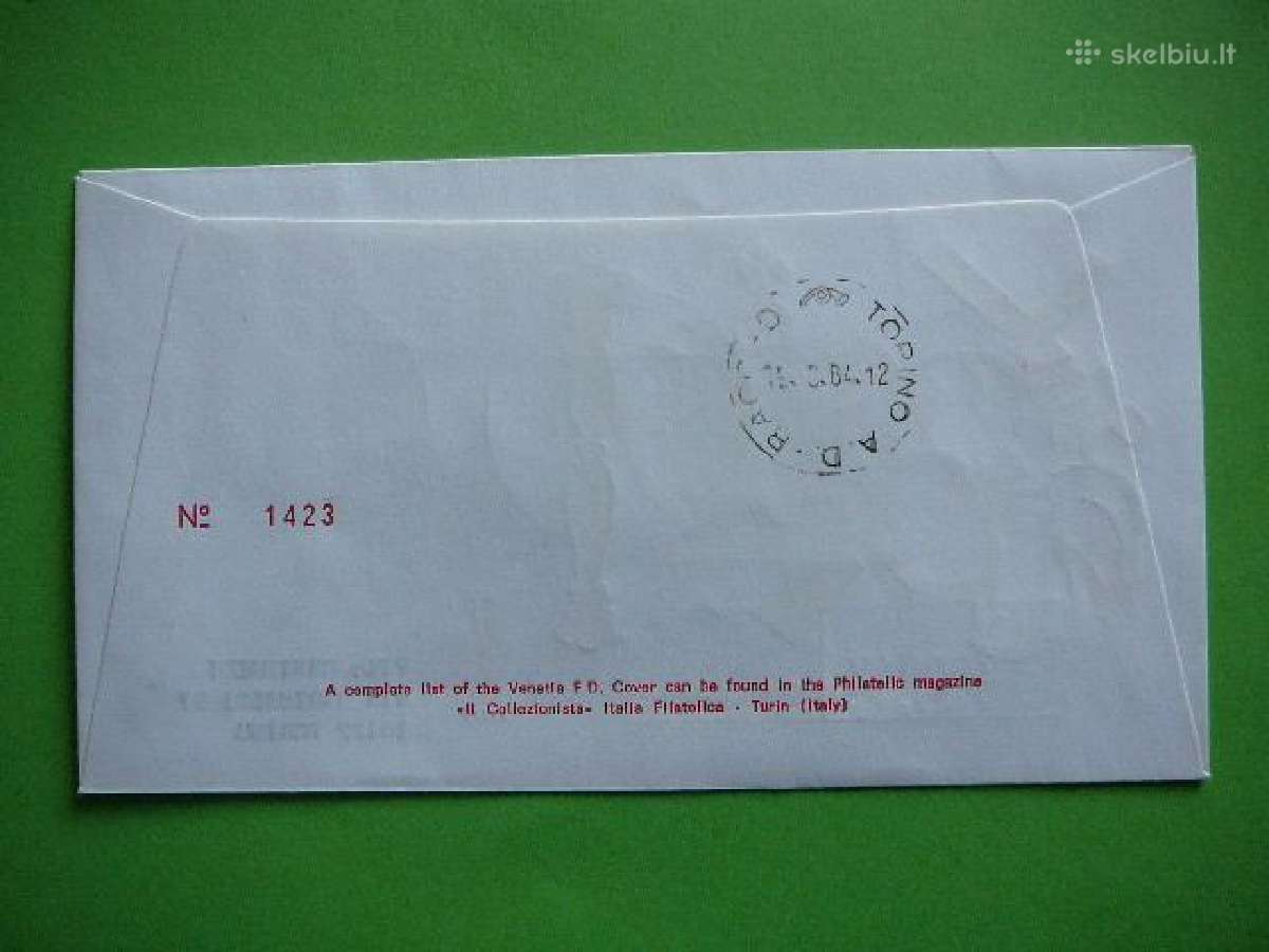 Vatikanas Sv. Kazimieras Lietuva 1984 Fdc841r2 - nuotraukos Nr. 2