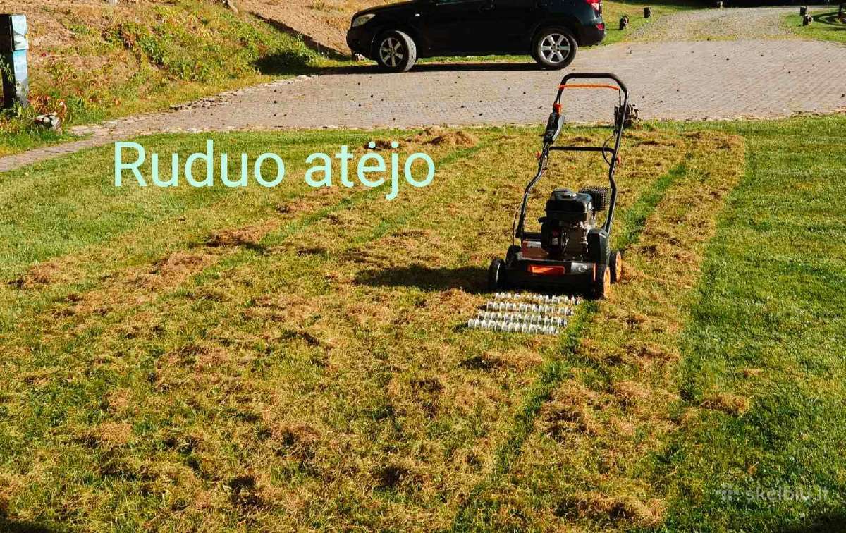 Aeratoriu skarifikatoriaus nuoma, šakų smulkintuva - nuotraukos Nr. 20