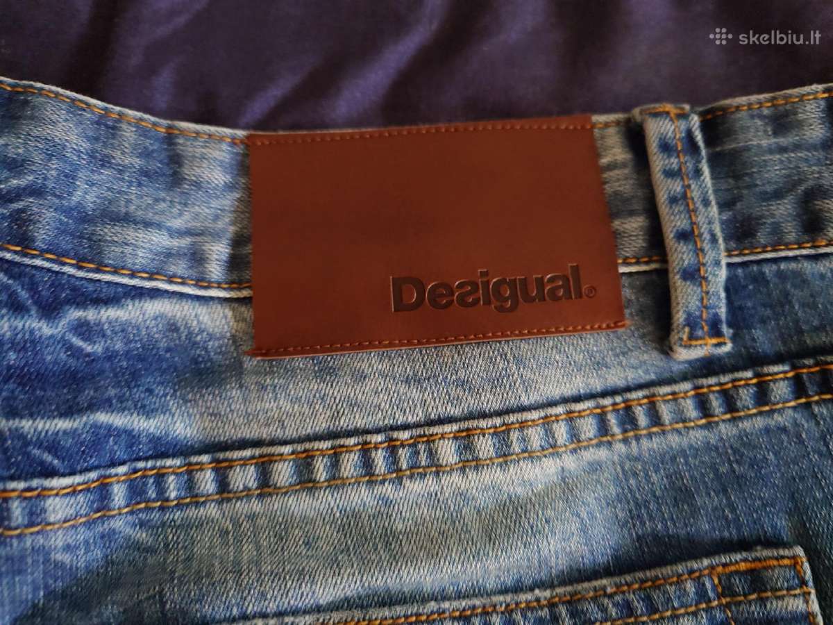 Vyriški džinsai desigual. - nuotraukos Nr. 5