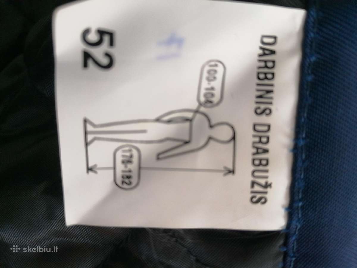 Žieminės darbo kelnės - nuotraukos Nr. 3