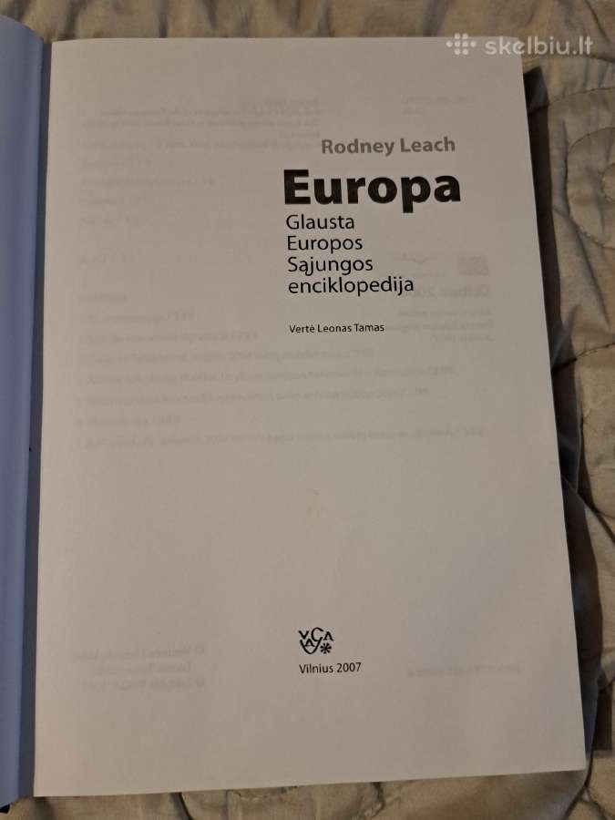 Europa. Glausta Europos Sąjungos enciklopedija - nuotraukos Nr. 2