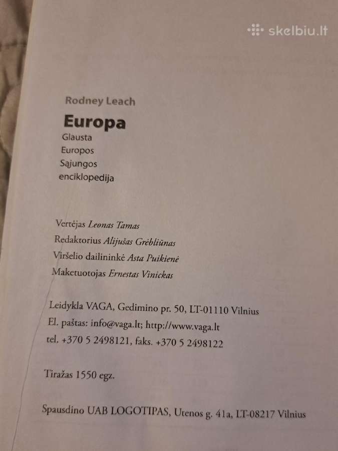 Europa. Glausta Europos Sąjungos enciklopedija - nuotraukos Nr. 4