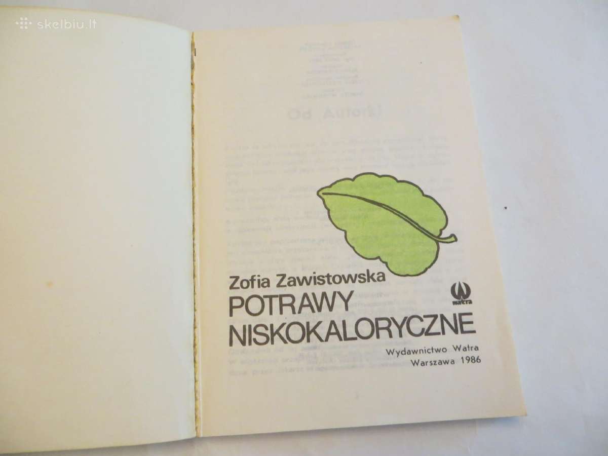 Knyga Potrawy niskokaloryczne-nekaloringas maistas - nuotraukos Nr. 3