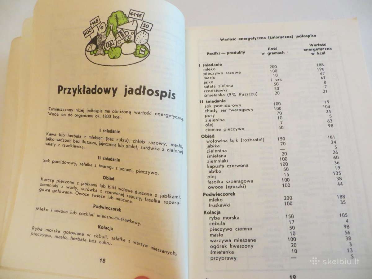 Knyga Potrawy niskokaloryczne-nekaloringas maistas - nuotraukos Nr. 10