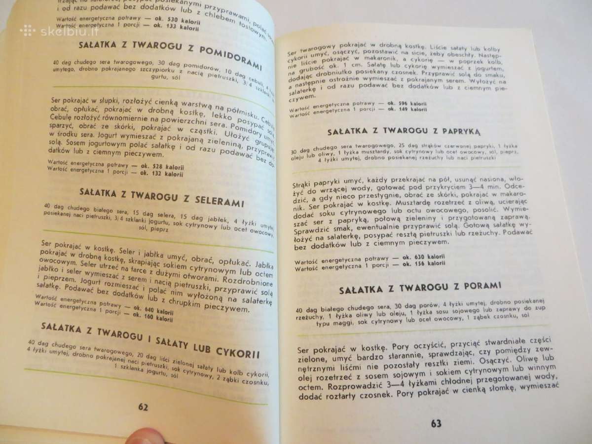 Knyga Potrawy niskokaloryczne-nekaloringas maistas - nuotraukos Nr. 18