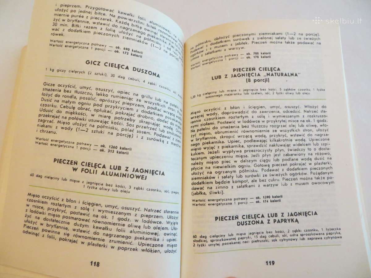 Knyga Potrawy niskokaloryczne-nekaloringas maistas - nuotraukos Nr. 23