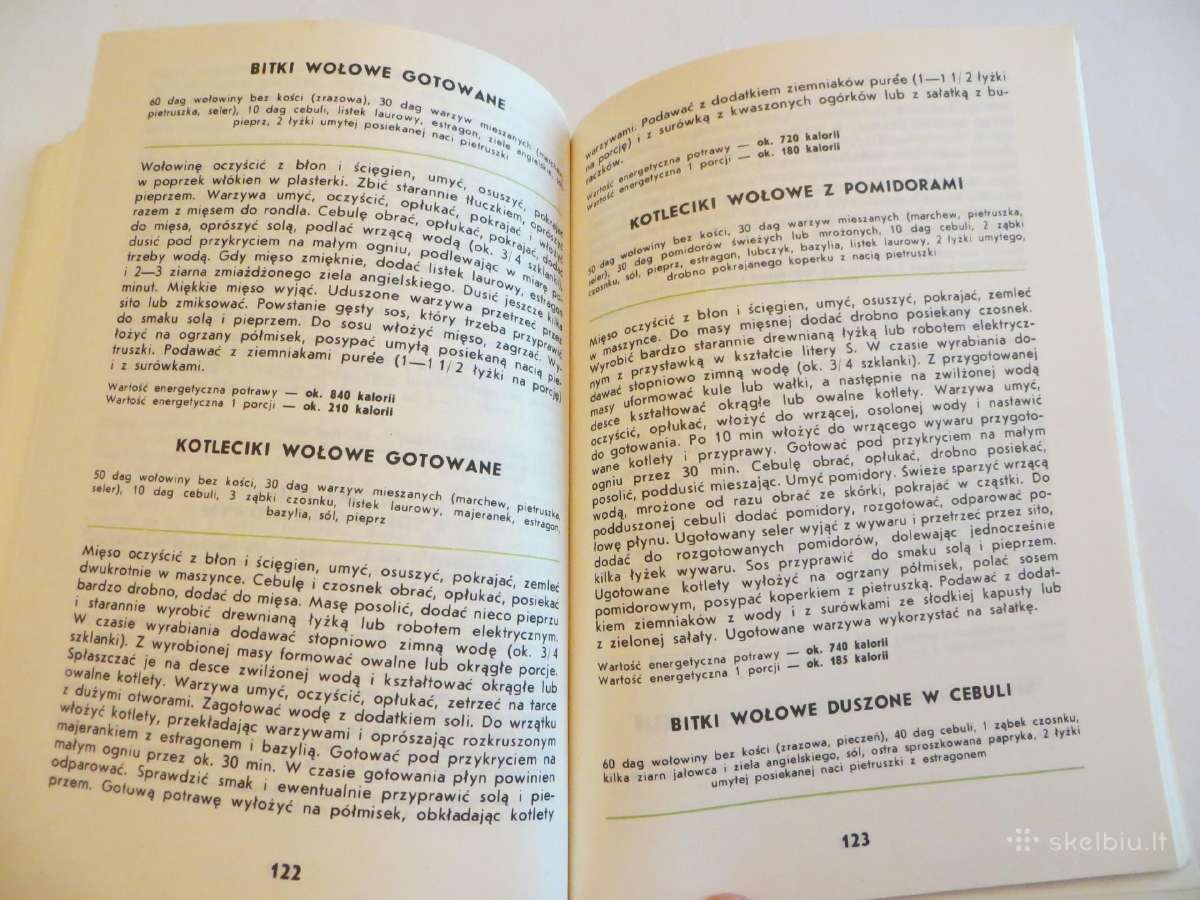 Knyga Potrawy niskokaloryczne-nekaloringas maistas - nuotraukos Nr. 24