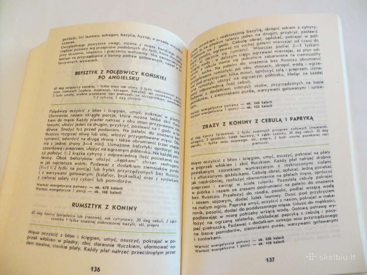 Knyga Potrawy niskokaloryczne-nekaloringas maistas - nuotraukos Nr. 25