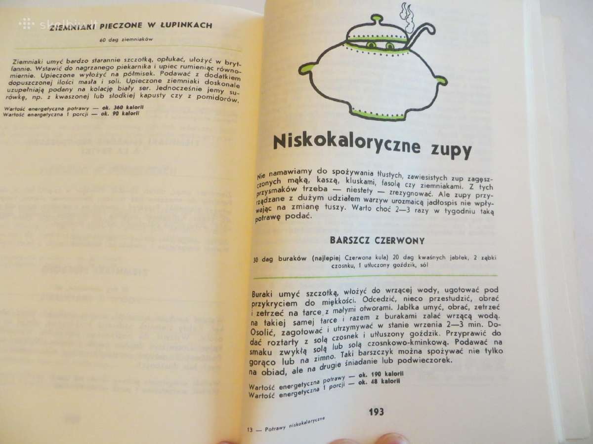 Knyga Potrawy niskokaloryczne-nekaloringas maistas - nuotraukos Nr. 29