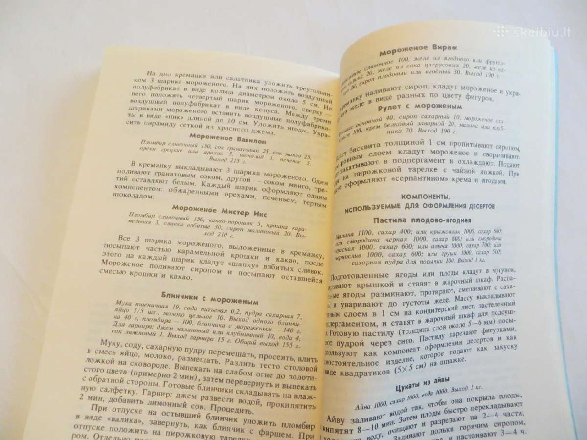 Knyga Baras be alkoholio 1988 m. Receptai. - nuotraukos Nr. 23
