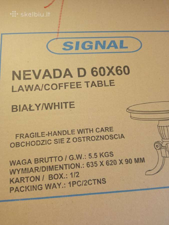 Kavos staliukas Nevada,naujas - nuotraukos Nr. 5
