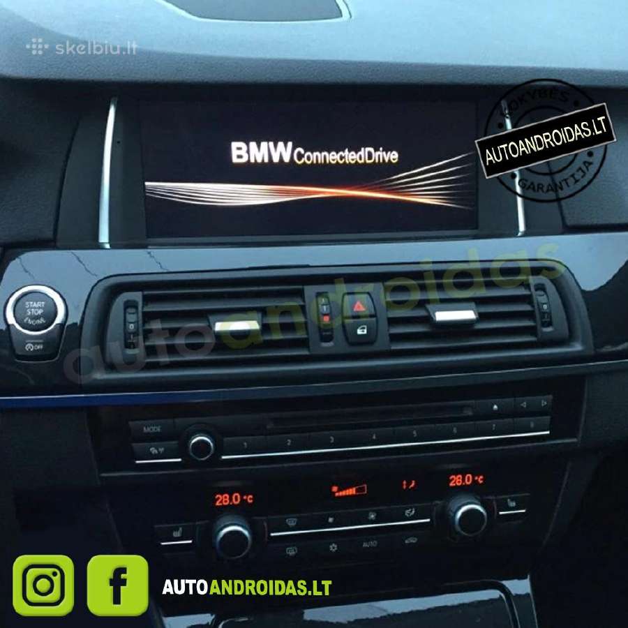 Bmw 5 F10 F11 F07 2010-17 Android multimedia WiFi