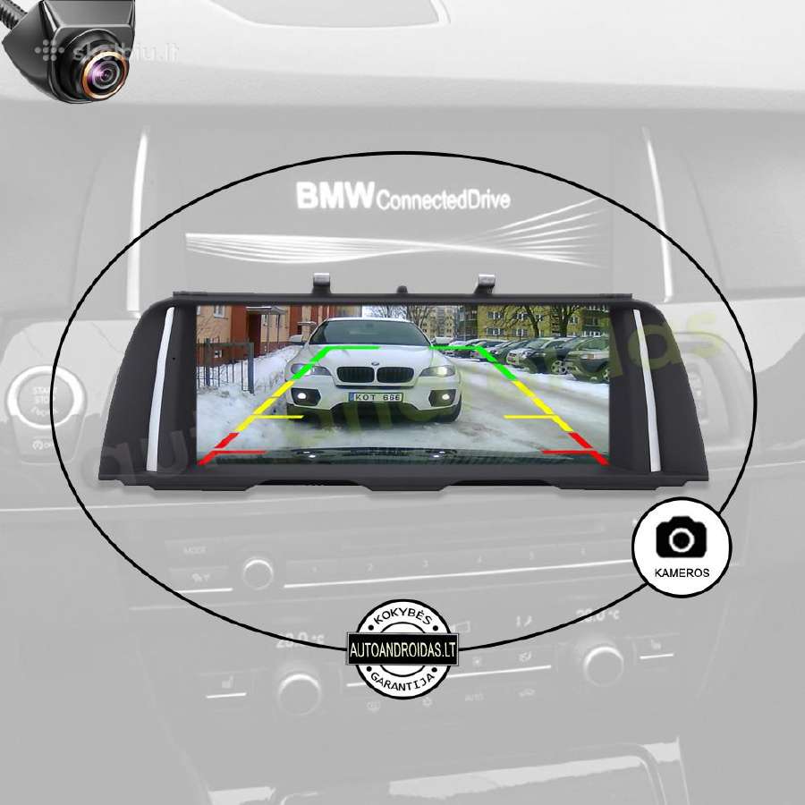 Bmw 5 F10 F11 F07 2010-17 Android multimedia WiFi - nuotraukos Nr. 6