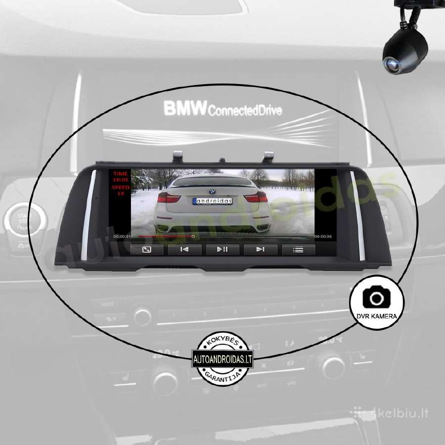 Bmw 5 F10 F11 F07 2010-17 Android multimedia WiFi - nuotraukos Nr. 7