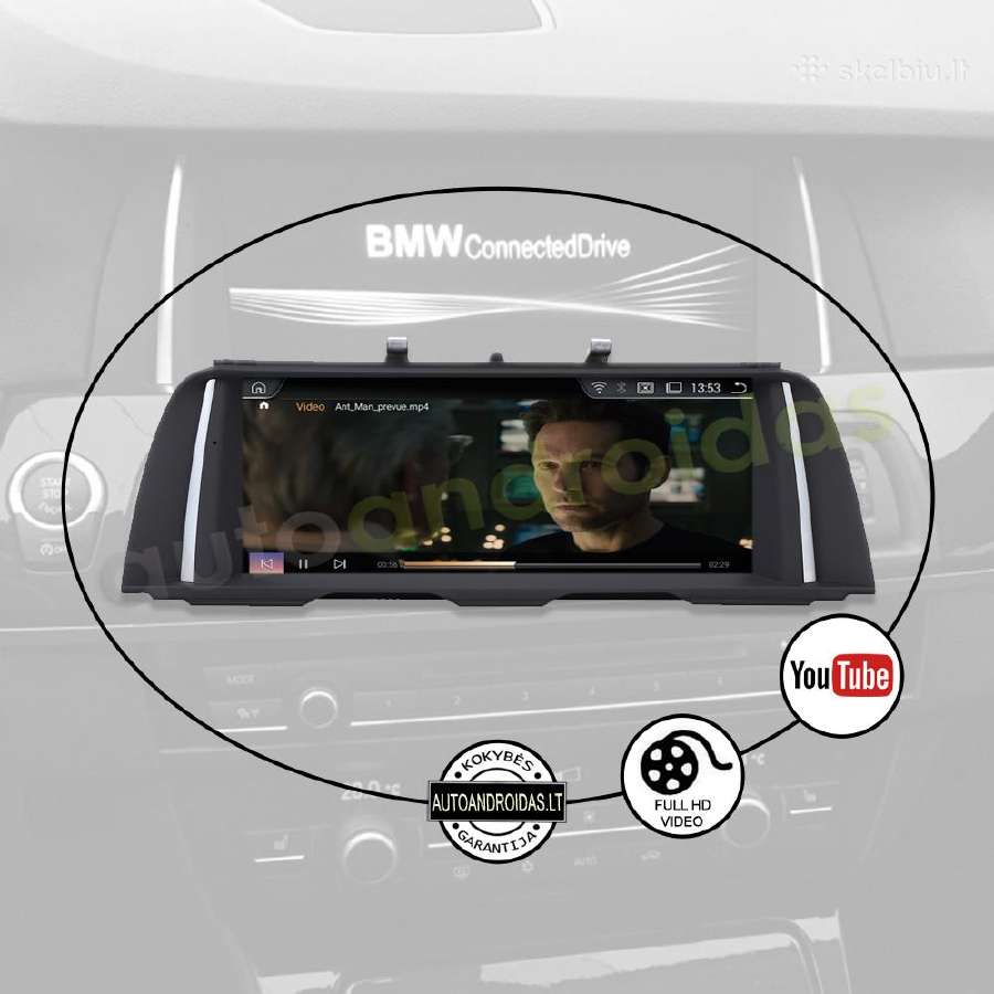 Bmw 5 F10 F11 F07 2010-17 Android multimedia WiFi - nuotraukos Nr. 8