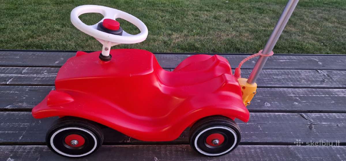 Bobby car mašina/paspirtukas su rankena - nuotraukos Nr. 2